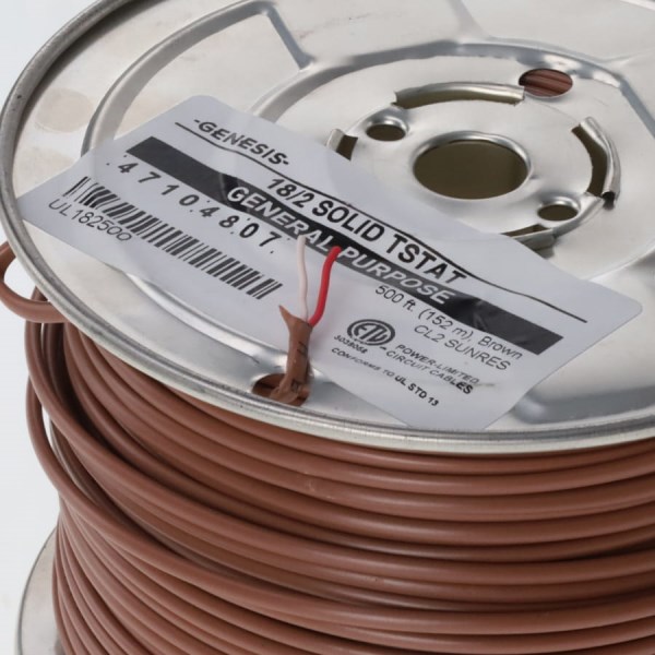 WIRE TSTAT 2 WIRE 500ft (84201) 47104807 (4), item number: UL18-2